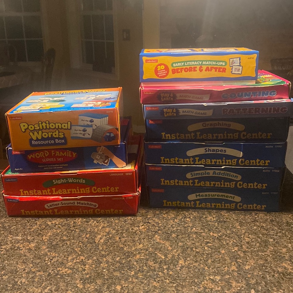 Choose any 3 LAKESHORE learning games out of 11! Gently used or never used